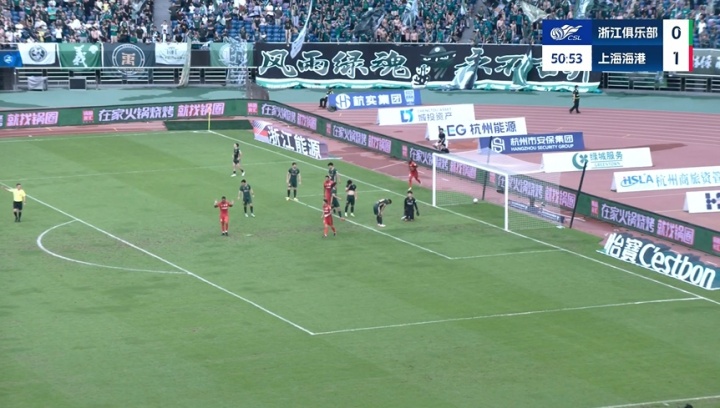 上海海港2-0击败浙江，加布里埃尔边线突破助攻，莱昂纳多轻松推射得分