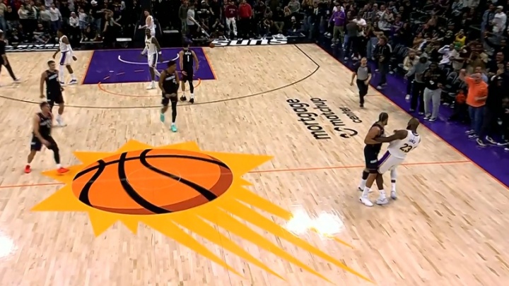 💥狄龙两次技术犯规被逐！被詹姆斯扑倒后怒与其对撞再吃T