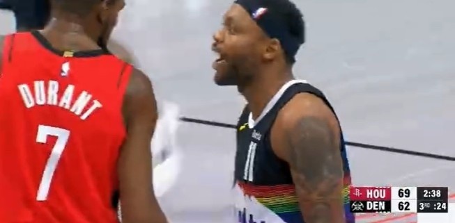 我和杜兰特之前关系挺好，但今晚过后可能就没那么好了