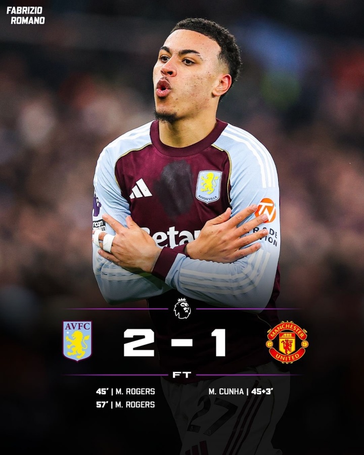 无敌战绩！维拉111年来首次豪取各项赛事十连胜